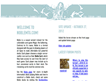 Tablet Screenshot of noblemtg.com